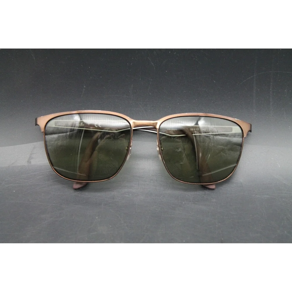 Ray-Ban RB3569 121/11 59-17 145 Eyeglass Sunglasses Frames Brown Metal